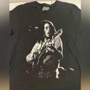 Bob Marley Old Navy Black Tee